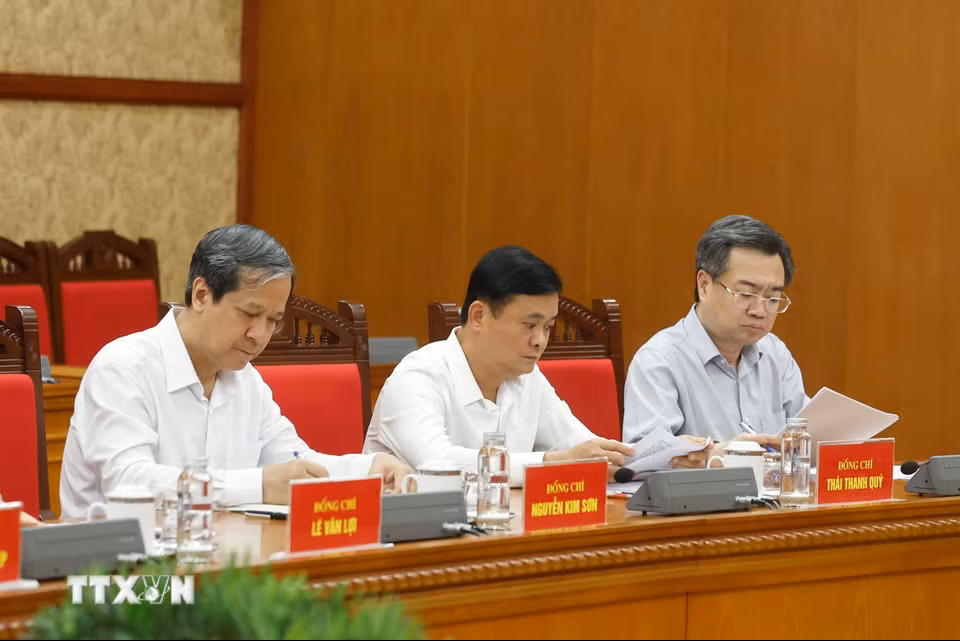 Tổng Bí thư, Chủ tịch nước Tô Lâm: Phát triển công nghiệp vật liệu theo hướng xanh, bền vững, tự chủ- Ảnh 4. Tổng Bí thư, Chủ tịch nước Tô Lâm: Phát triển công nghiệp vật liệu theo hướng xanh, bền vững, tự chủ- Ảnh 4.