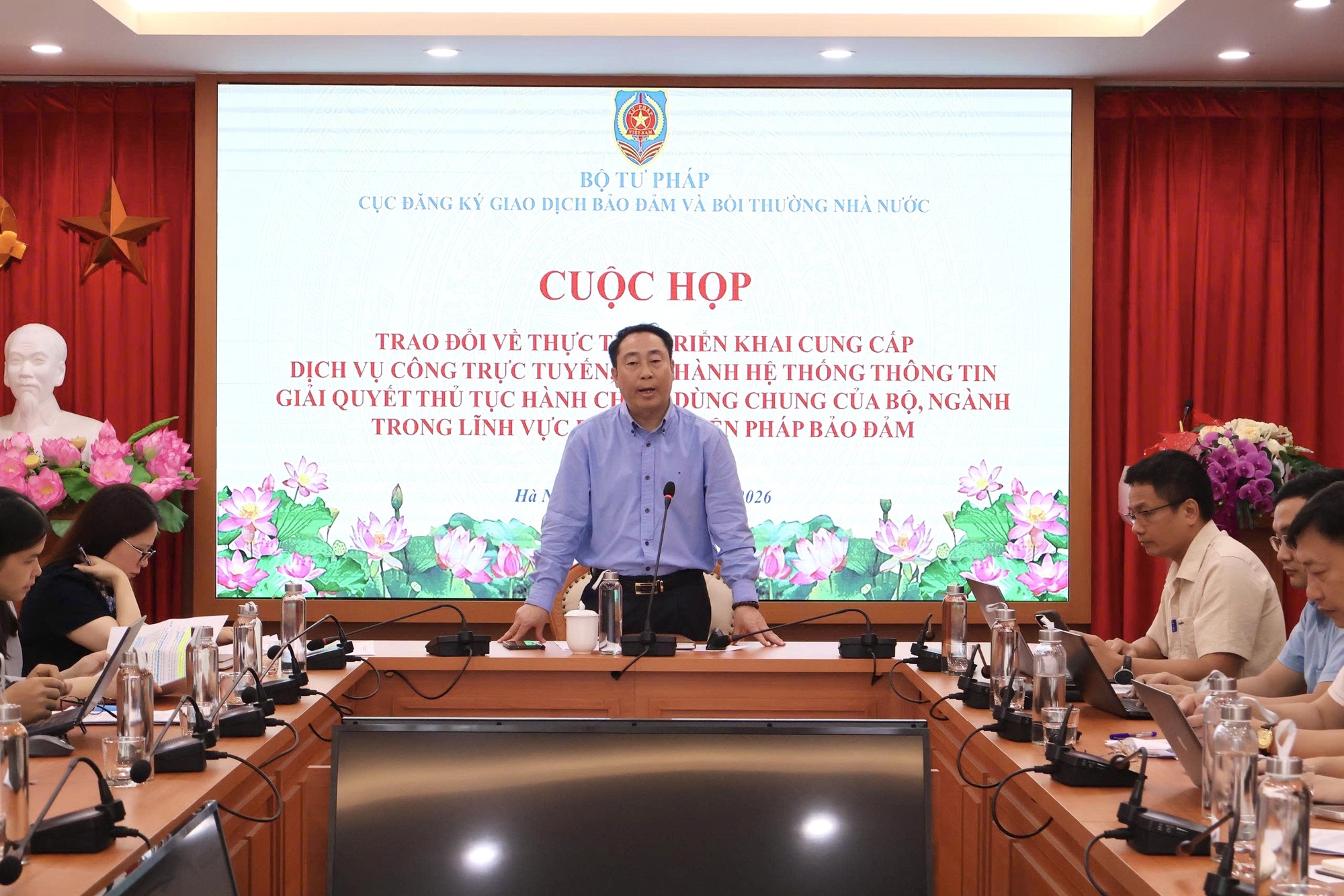 Gỡ vướng trong vận hành dịch vụ công trực tuyến đăng ký biện pháp bảo đảm- Ảnh 1.