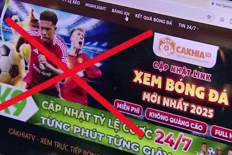 Khởi tố 23 đối tượng trong đường dây xâm phạm bản quyền bóng đá quy mô lớn- Ảnh 1.