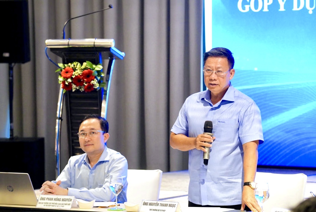 Góp ý sửa đổi Luật Phổ biến, giáo dục pháp luật phù hợp thực tiễn- Ảnh 1. Góp ý sửa đổi Luật Phổ biến, giáo dục pháp luật phù hợp thực tiễn- Ảnh 1.