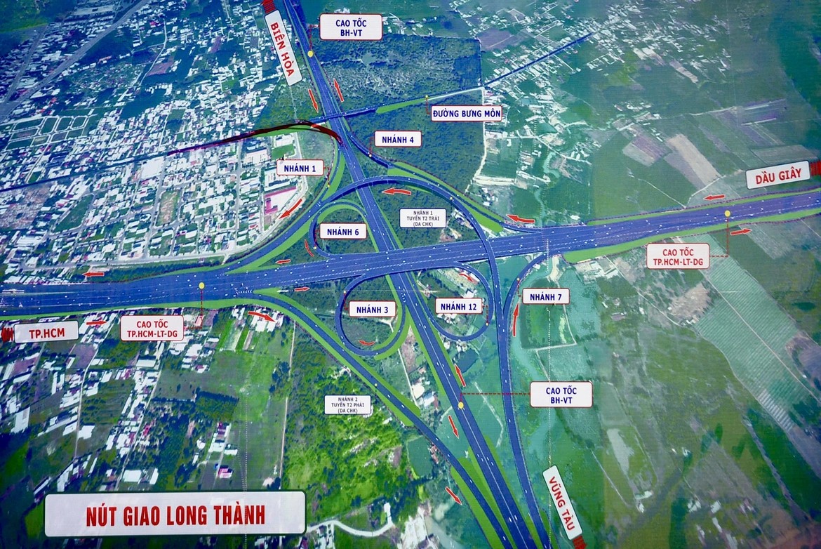 Mở toàn bộ nút giao Long Thành từ cuối tháng 5- Ảnh 1. Mở toàn bộ nút giao Long Thành từ cuối tháng 5- Ảnh 1.