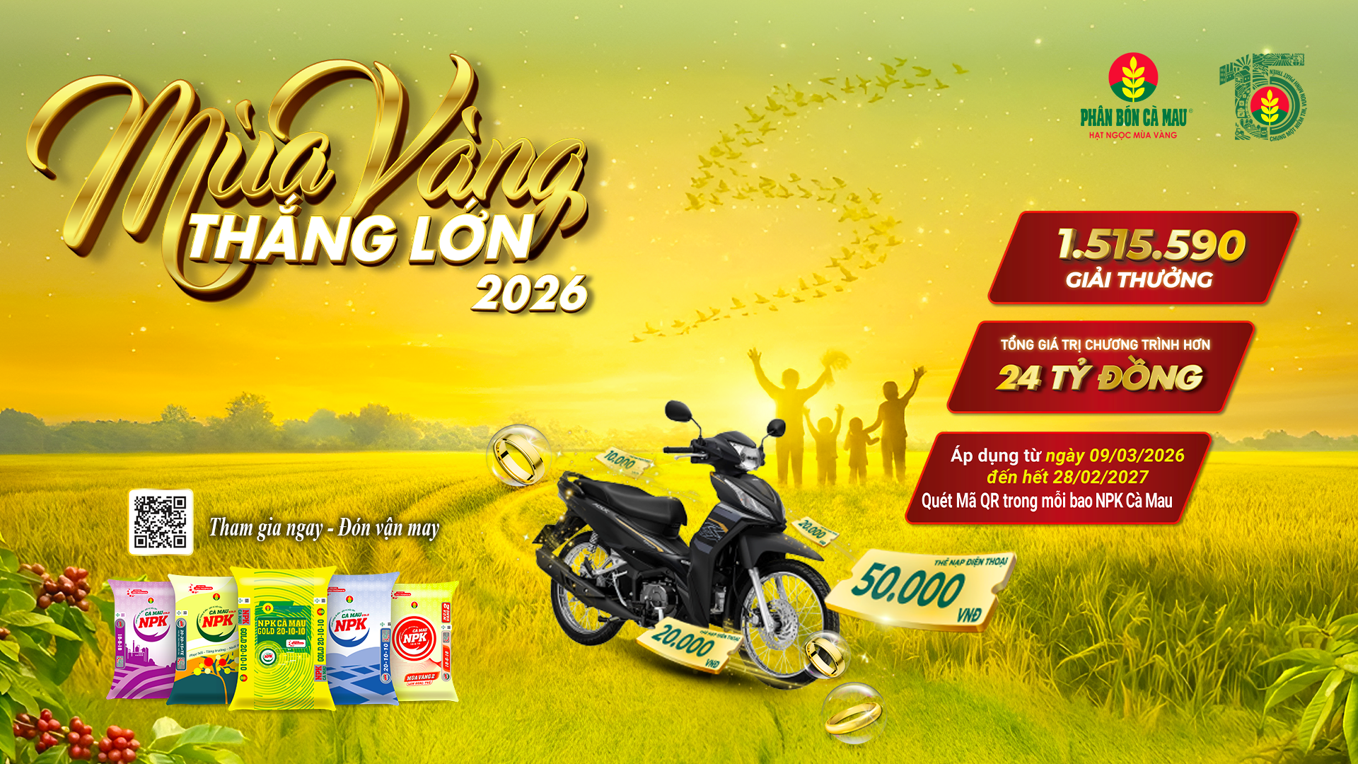 Mùa Vàng thắng lớn 2026: Công nghệ số kết nối niềm vui mùa vàng- Ảnh 1.