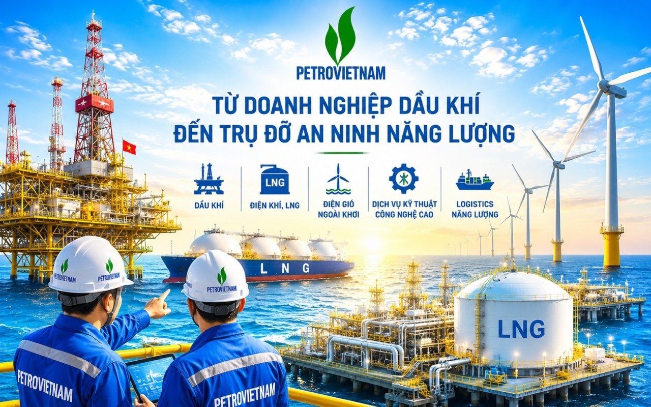 Petrovietnam: 'Lực lượng nòng cốt' bảo đảm an ninh năng lượng quốc gia
