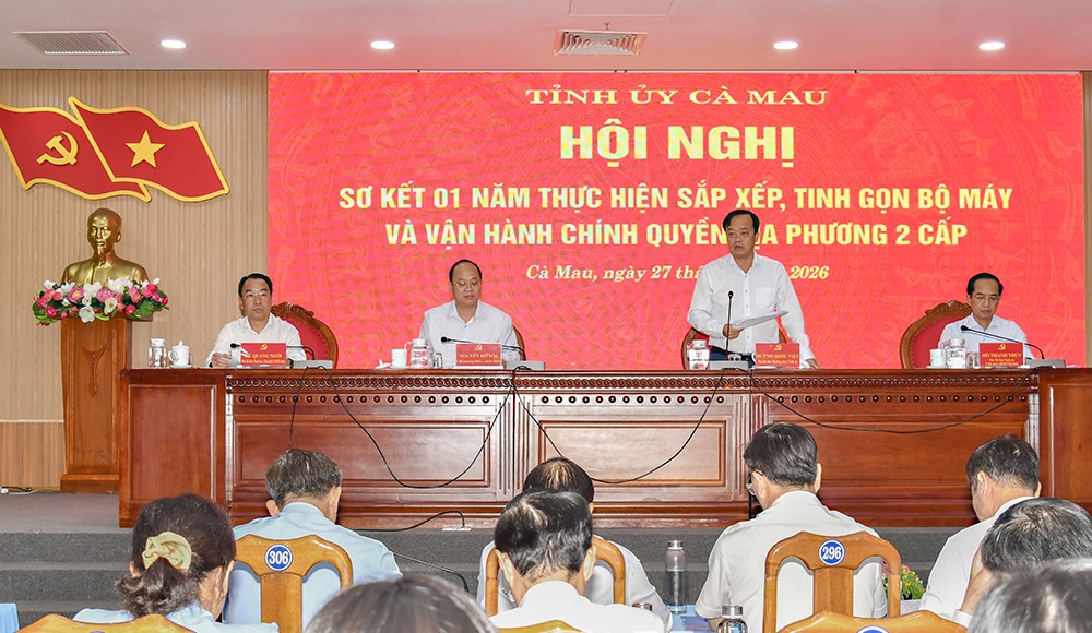 Dấu ấn chính quyền 2 cấp ở Cà Mau- Ảnh 1. Dấu ấn chính quyền 2 cấp ở Cà Mau- Ảnh 1.