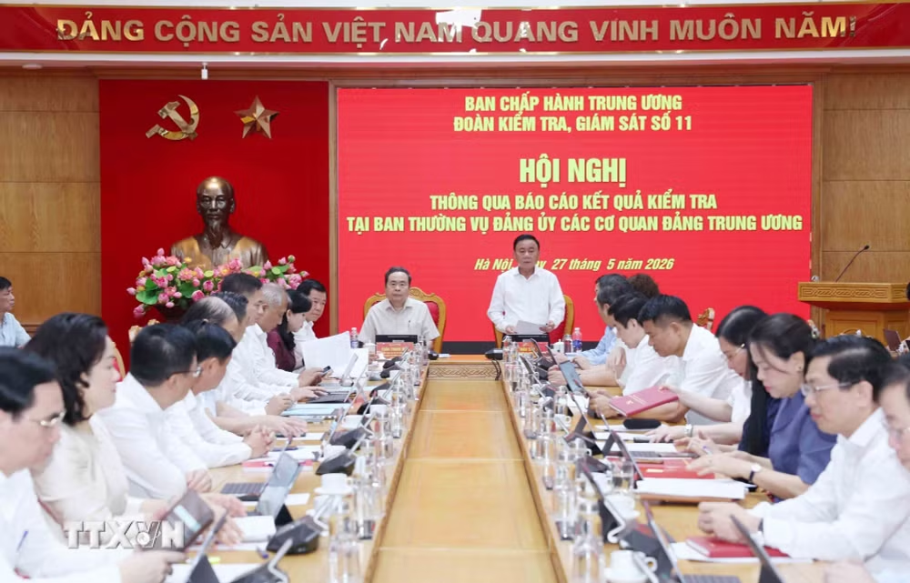 Hội nghị thông qua dự thảo Báo cáo kết quả kiểm tra tại Ban Thường vụ Đảng ủy các cơ quan Đảng Trung ương- Ảnh 3. Hội nghị thông qua dự thảo Báo cáo kết quả kiểm tra tại Ban Thường vụ Đảng ủy các cơ quan Đảng Trung ương- Ảnh 3.