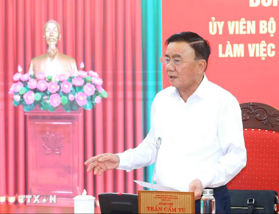 Thường trực Ban Bí thư Trần Cẩm Tú làm việc với Ủy ban Kiểm tra Trung ương- Ảnh 2.