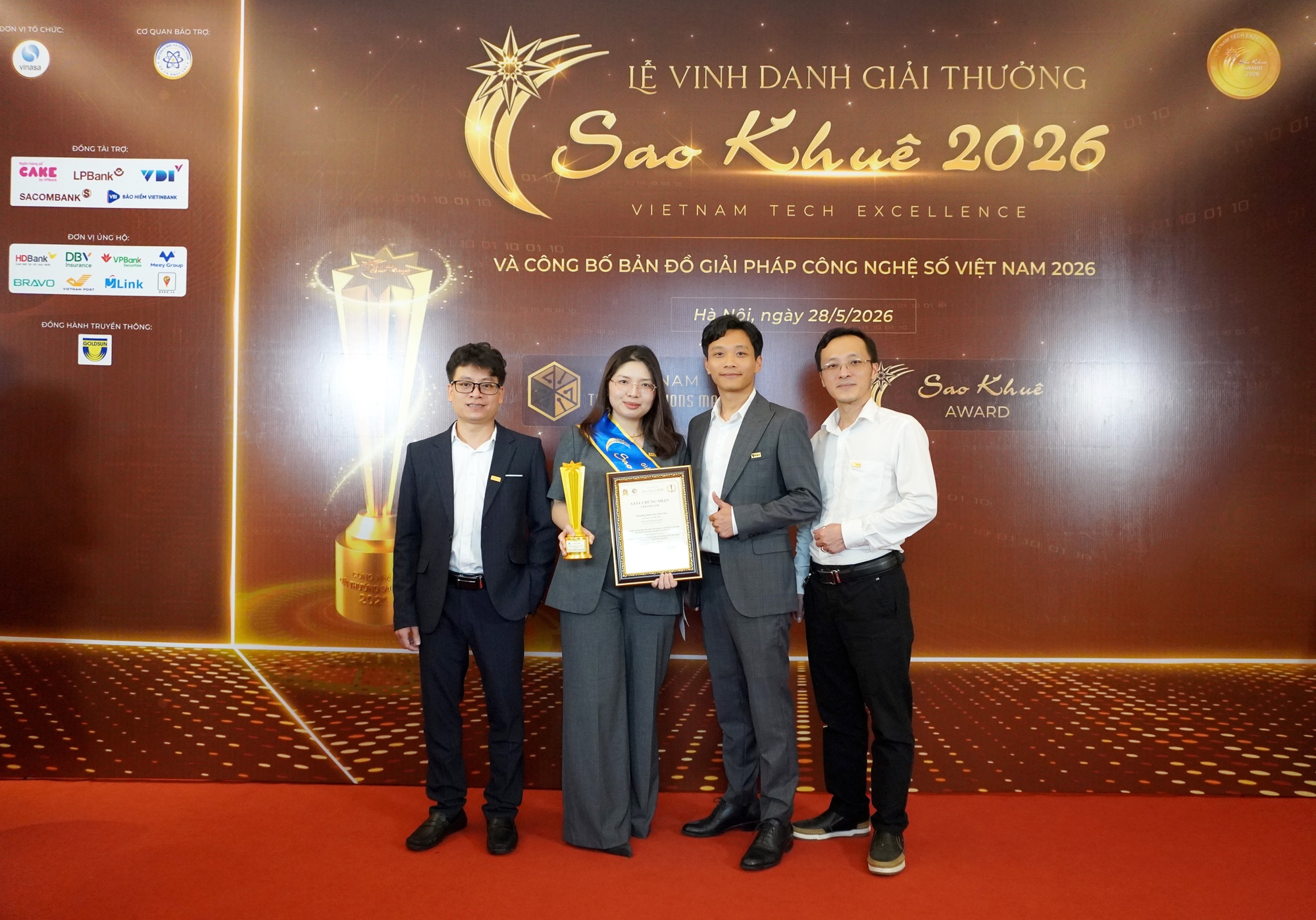 Cổng thanh toán, Dịch vụ thu chi hộ của 9Pay được vinh danh tại Sao Khuê 2026- Ảnh 2.