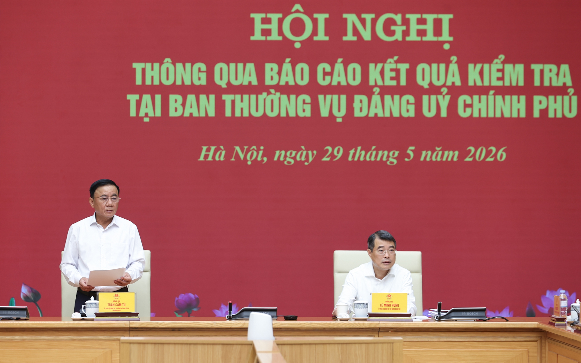 Đoàn kiểm tra của Bộ Chính trị: Đảng ủy Chính phủ hoàn thành khối lượng công việc lớn, có những đột phá