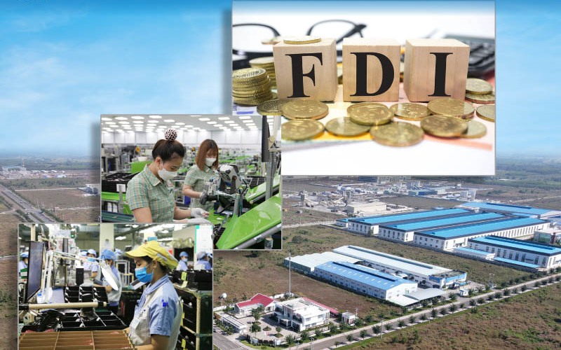 Vốn FDI thực hiện cao nhất so với cùng kỳ 5 năm qua