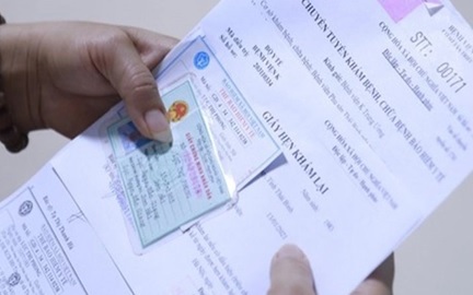 Căn cứ lập giấy chuyển tuyến khám, chữa bệnh