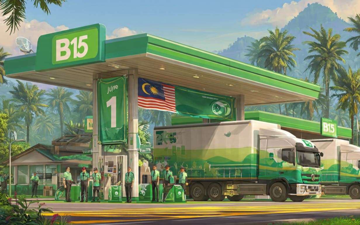 Malaysia triển khai dầu diesel sinh học B15 từ ngày 1/6