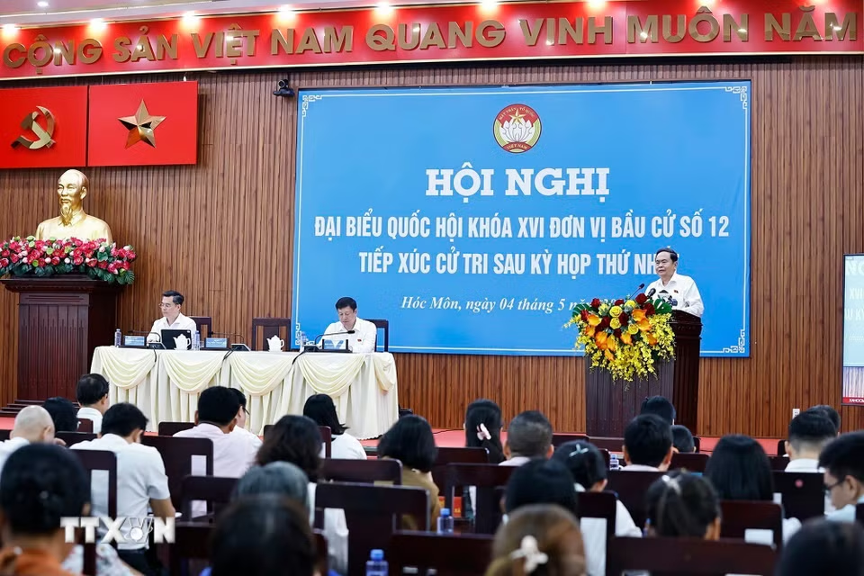 Chủ tịch Quốc hội Trần Thanh Mẫn: Sửa đổi toàn diện Luật Đất đai trong thời gian tới- Ảnh 3.