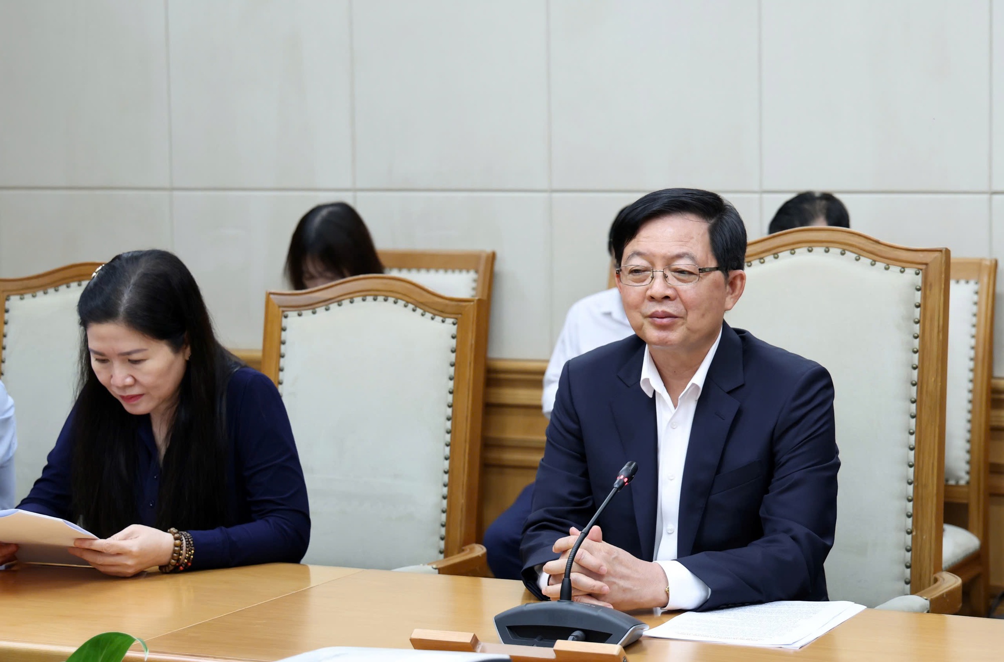 Phó Thủ tướng Hồ Quốc Dũng tiếp xã giao Chủ tịch Công ty FS Finance Suisse AG, Thụy Sĩ- Ảnh 2.
