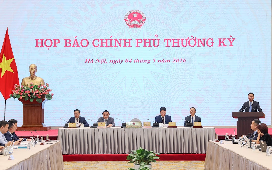 Họp báo Chính phủ thường kỳ tháng 4/2026: Làm rõ nhiều vấn đề về cải cách thủ tục hành chính, xử lý "điểm nghẽn" thể chế