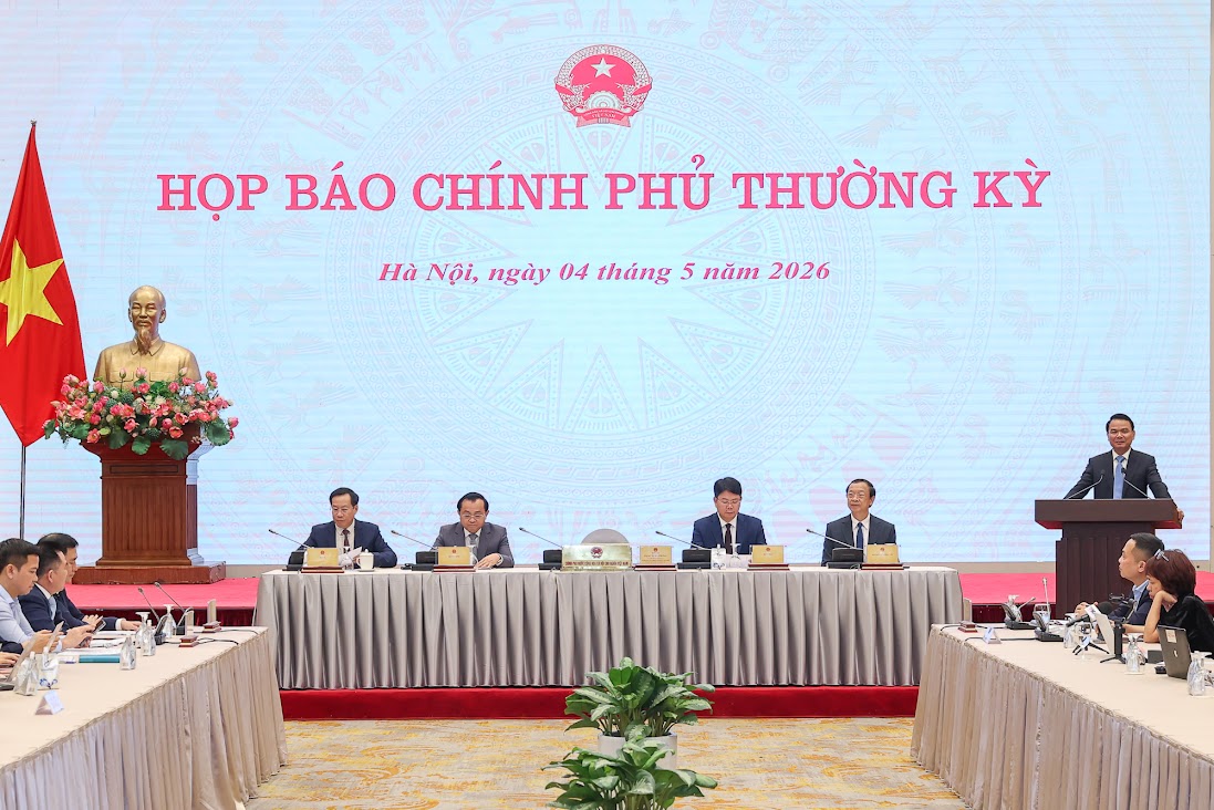Họp báo Chính phủ thường kỳ tháng 4/2026: Chính phủ chỉ đạo và hoàn thành nhiều việc quan trọng, cấp bách trong thời gian rất ngắn - Ảnh 3.