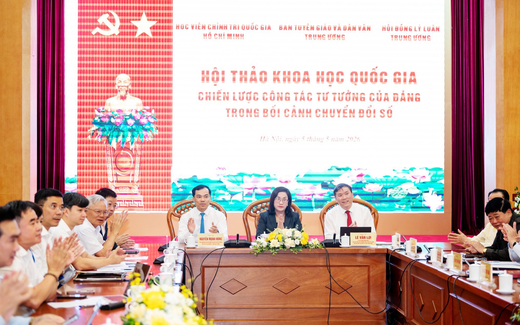 Hội thảo khoa học quốc gia 'Chiến lược công tác tư tưởng của Đảng trong bối cảnh chuyển đổi số'