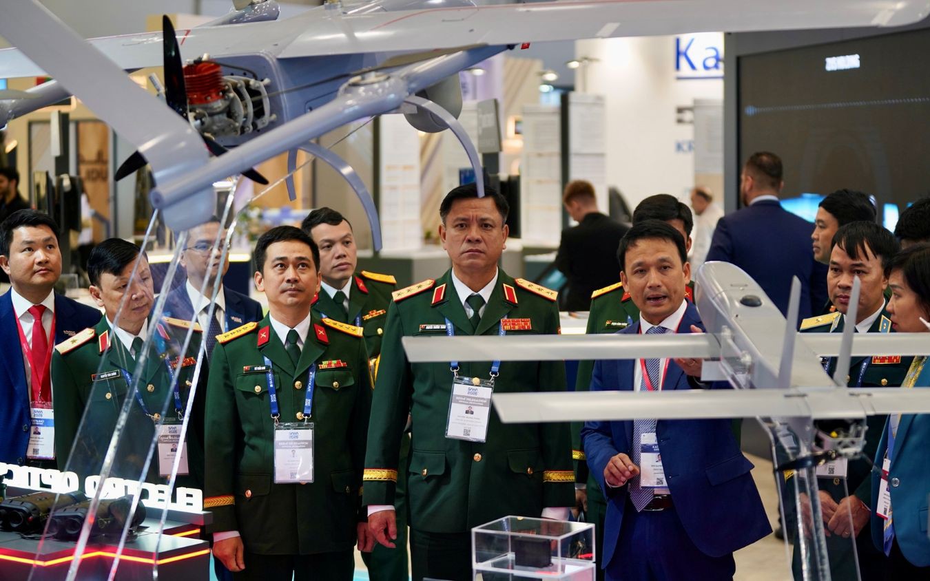 DN Việt đầu tiên hiện diện, trưng bày sản phẩm tại Triển lãm công nghiệp quốc phòng quốc tế