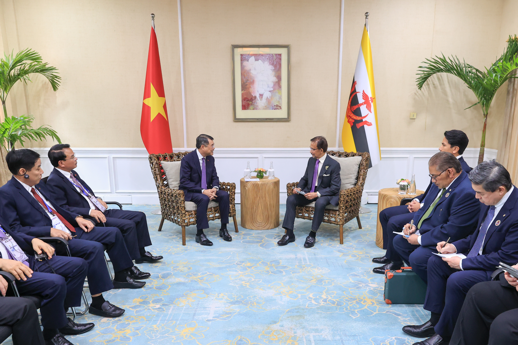 Thủ tướng Lê Minh Hưng hội kiến Quốc vương Brunei- Ảnh 3.