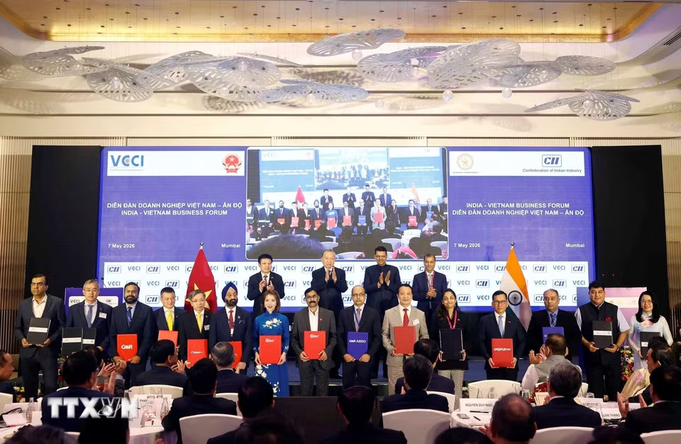 Tổng Bí thư, Chủ tịch nước Tô Lâm chứng kiến Lễ trao các thỏa thuận hợp tác giữa các DN Việt Nam và Ấn Độ- Ảnh 1.