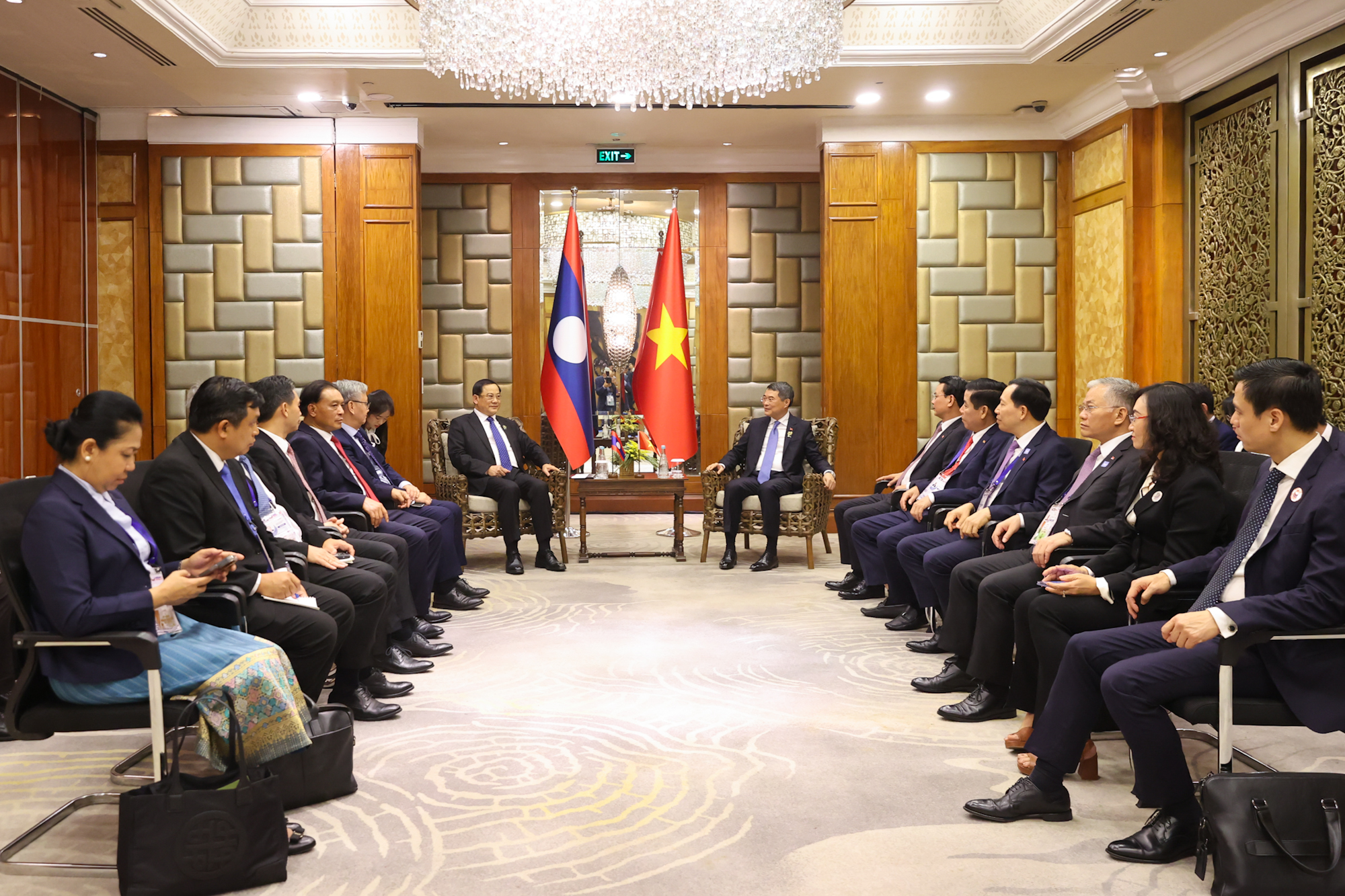Thủ tướng Lê Minh Hưng: Việt Nam luôn dành ưu tiên cao nhất cho hợp tác với Lào- Ảnh 3.