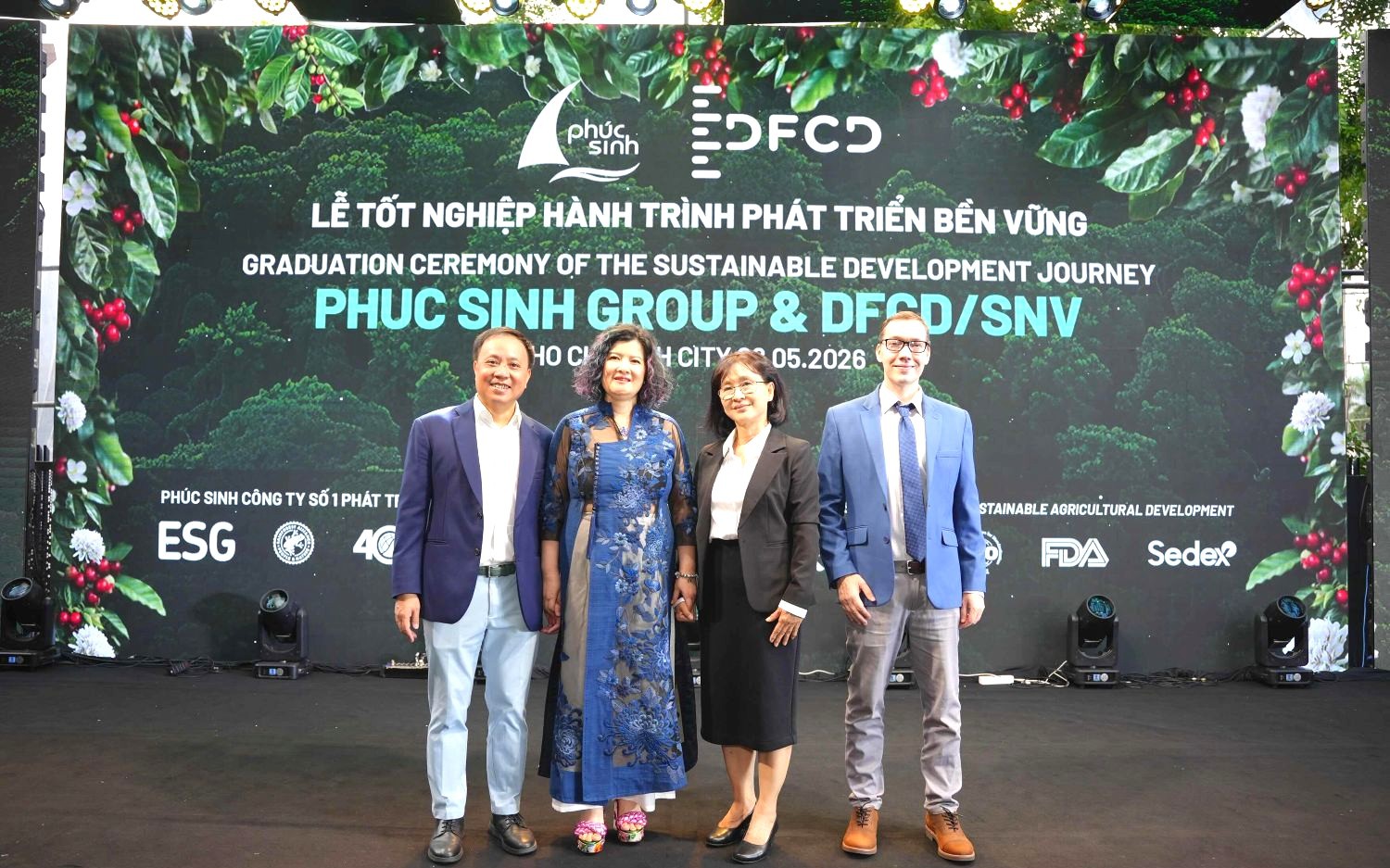 Phúc Sinh hoàn thành dự án phát triển bền vững hợp tác cùng DFCD và SNV