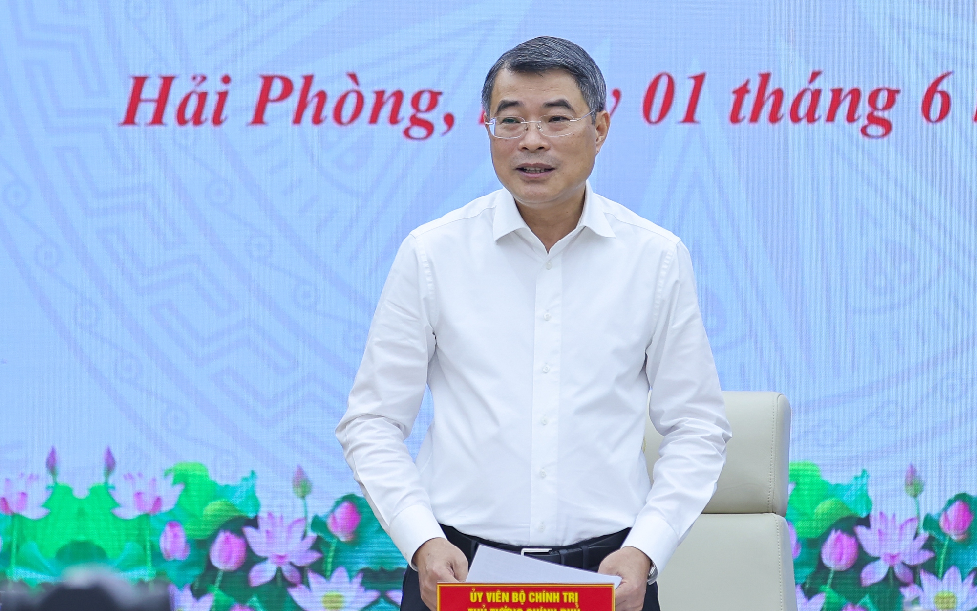 Thủ tướng Lê Minh Hưng: Hải Phòng phải đi đầu trong đổi mới mô hình tăng trưởng