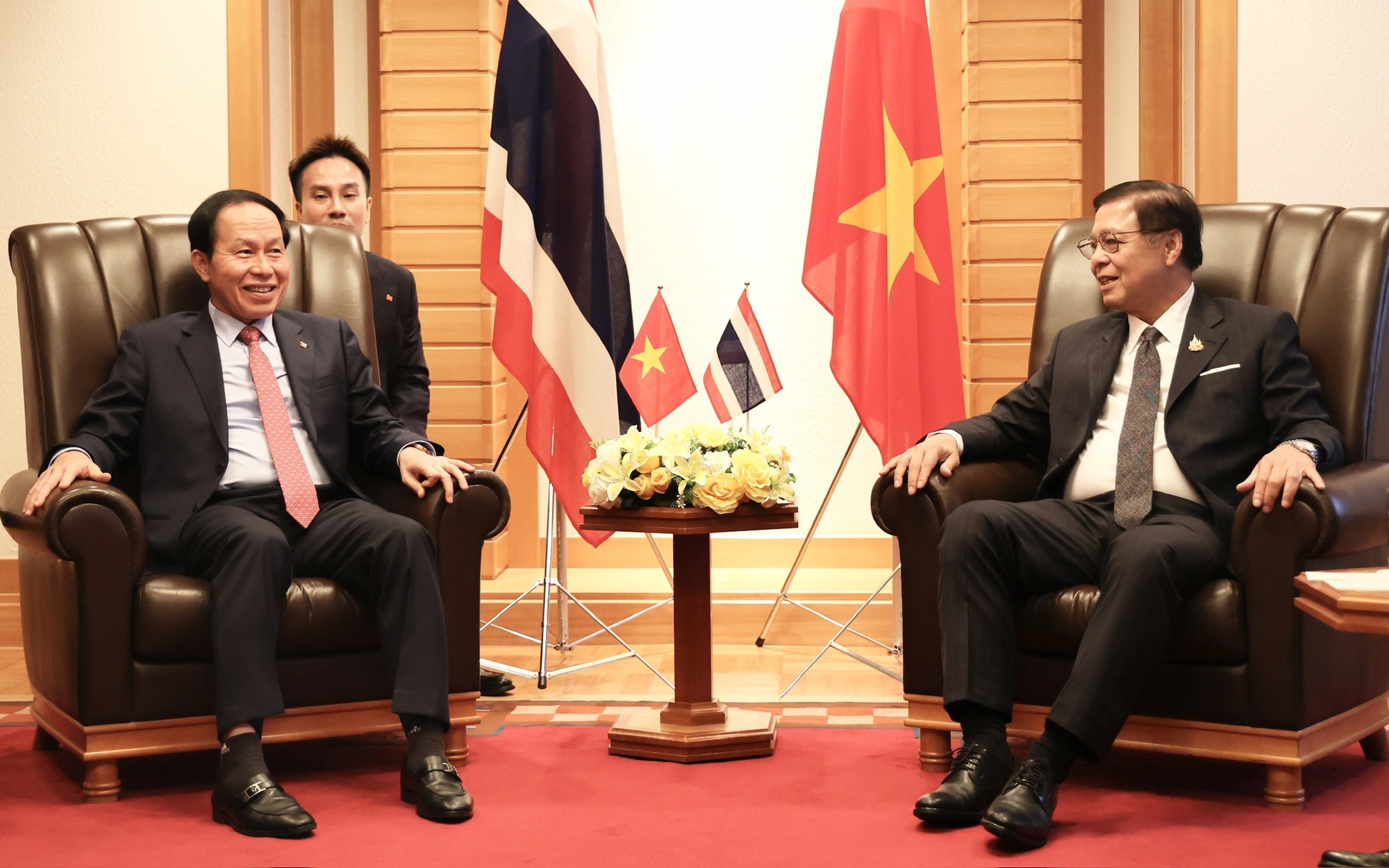 Phó Thủ tướng Chính phủ Lê Tiến Châu gặp Phó Thủ t