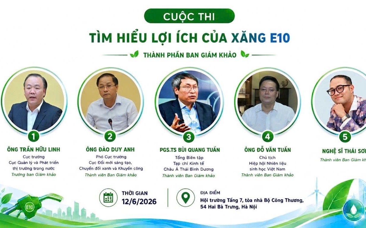 Sẵn sàng cho cuộc thi 'Tìm hiểu lợi ích của xăng sinh học E1