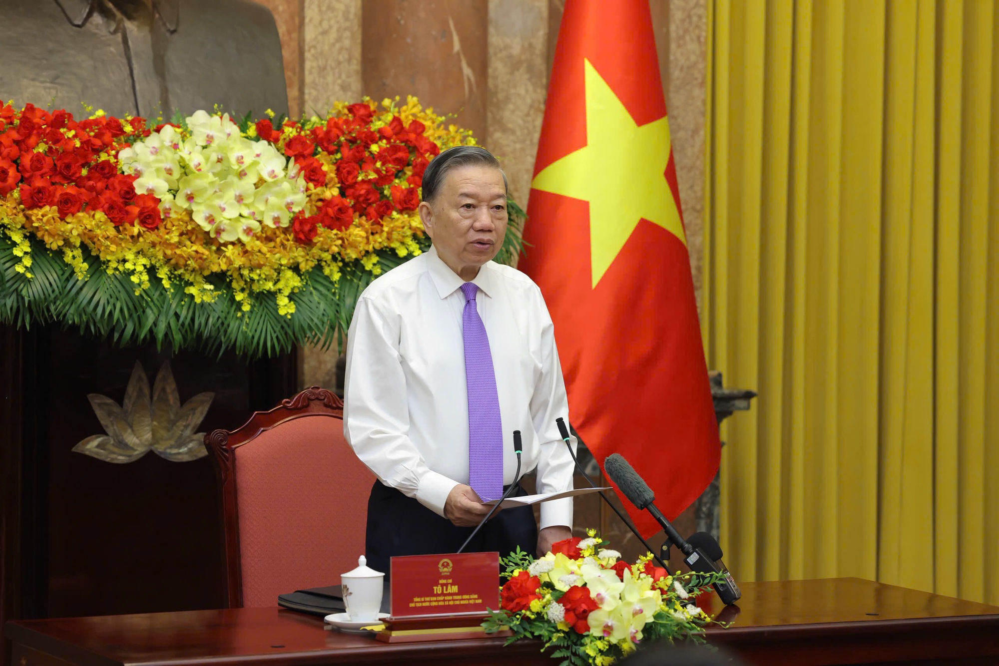 Phát biểu của Tổng Bí thư, Chủ tịch nước Tô Lâm tại buổi gặp mặt 100 tấm gương tiêu biểu của Chương trình