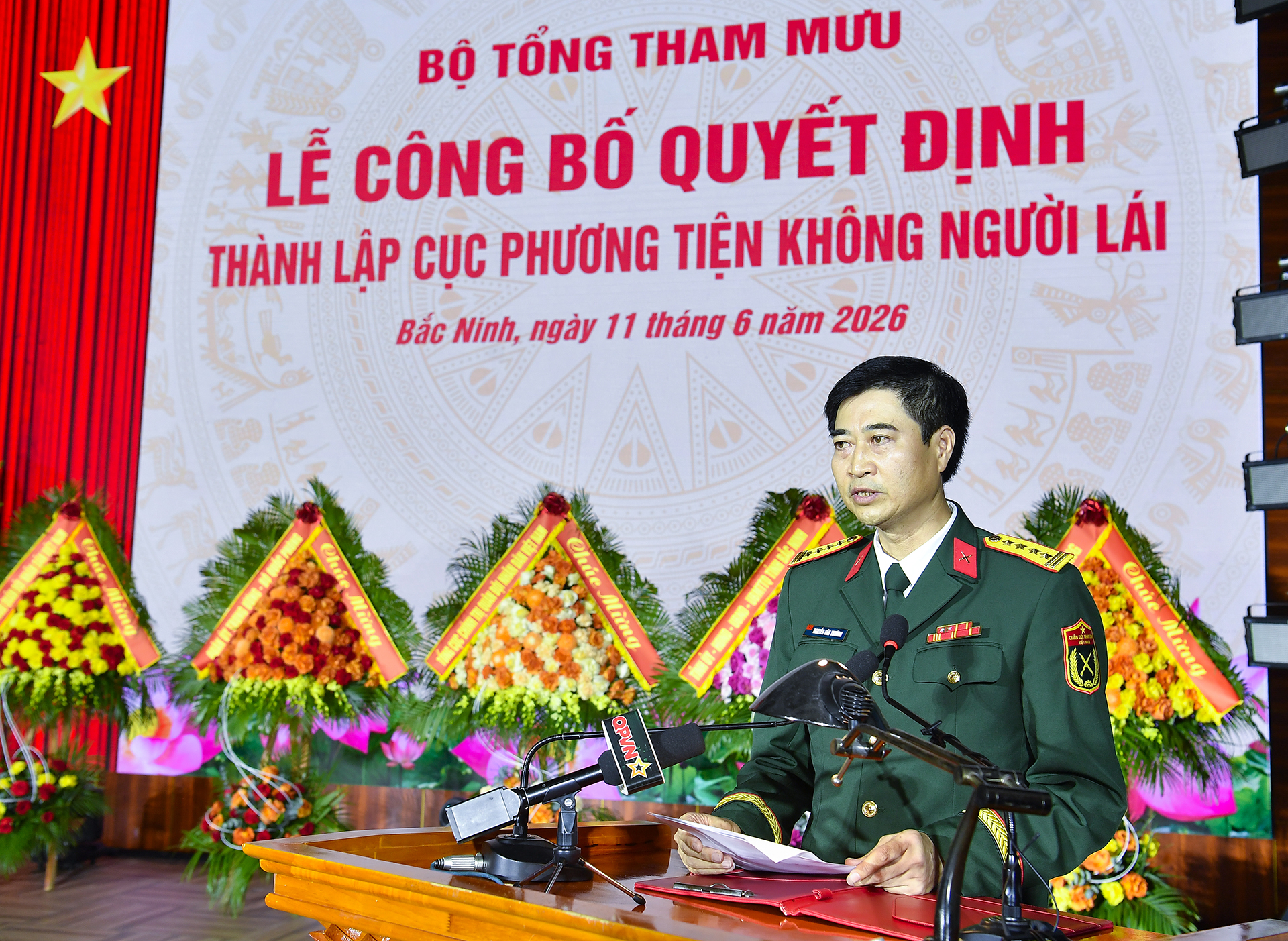 Công bố quyết định thành lập Cục Phương tiện không người lái trực thuộc Bộ Tổng Tham mưu- Ảnh 4.