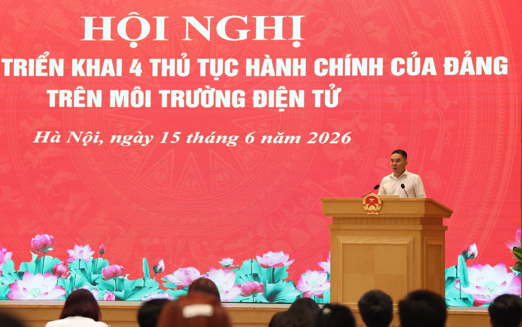 Đảng bộ Chính phủ triển khai 4 thủ tục hành chính của Đảng trên môi trường điện tử- Ảnh 4.