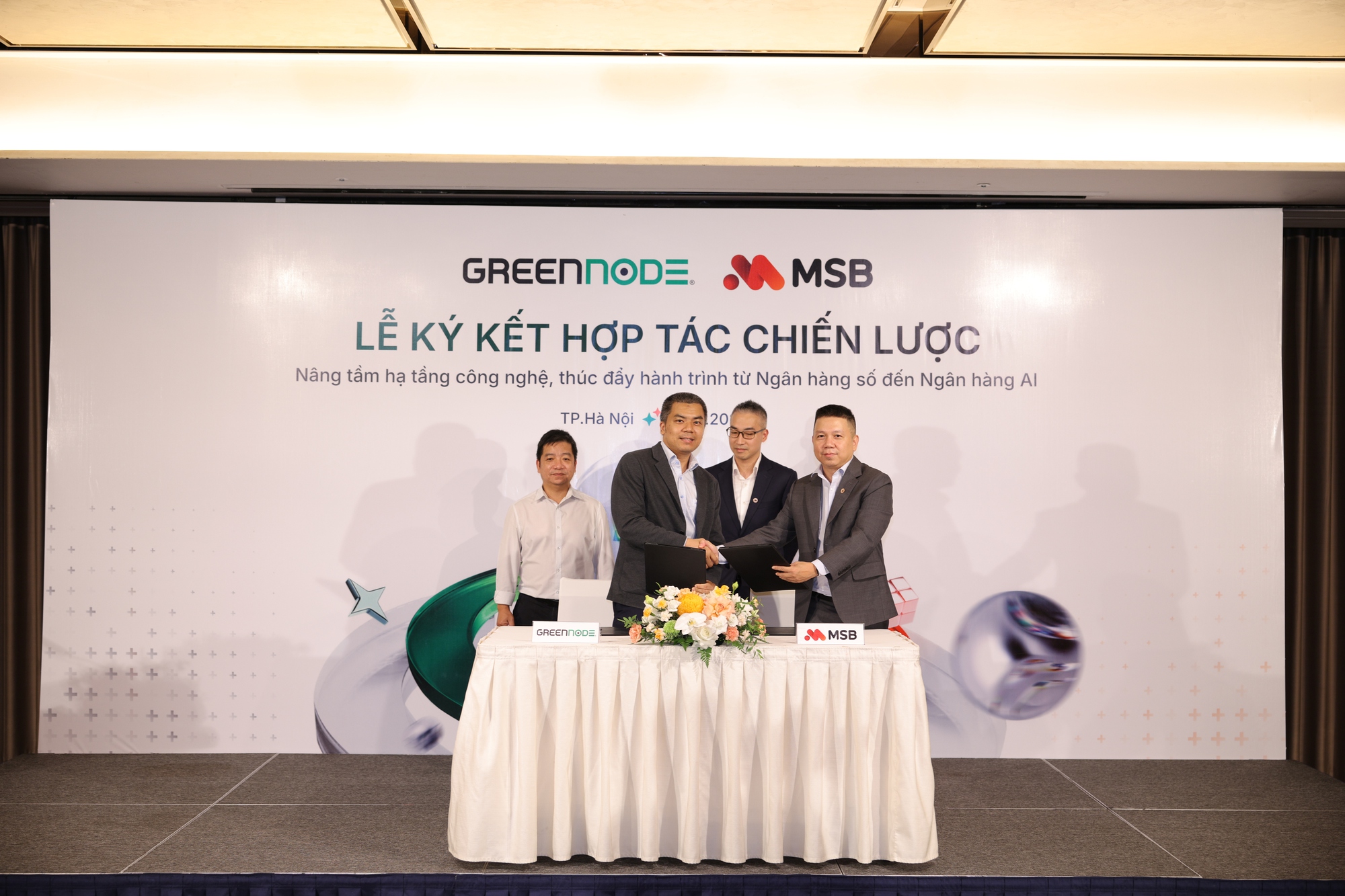 GreenNode và MSB hợp tác đưa AI vận hành trên quy mô toàn ngân hàng- Ảnh 1.