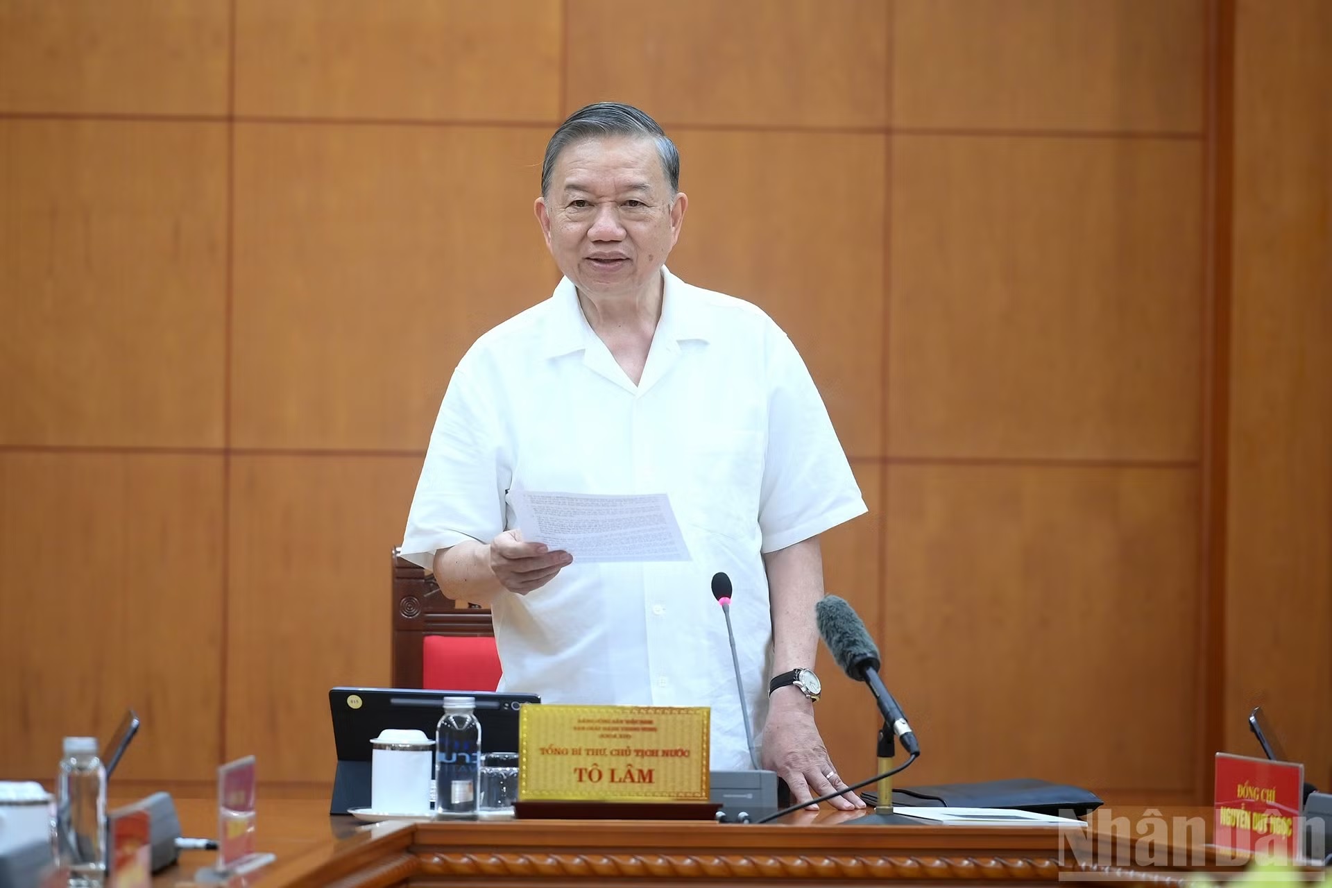 Phát biểu kết luận của Tổng Bí thư, Chủ tịch nước Tô Lâm tại cuộc họp Thường trực Ban Chỉ đạo tổng kết 100 năm Đảng lãnh đạo cách mạng Việt Nam- Ảnh 1.