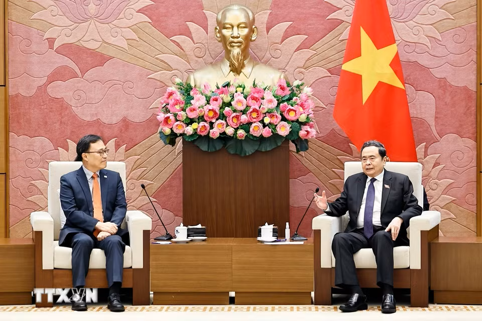 Chủ tịch Quốc hội Trần Thanh Mẫn tiếp Đại sứ Hàn Quốc tại Việt Nam- Ảnh 2.