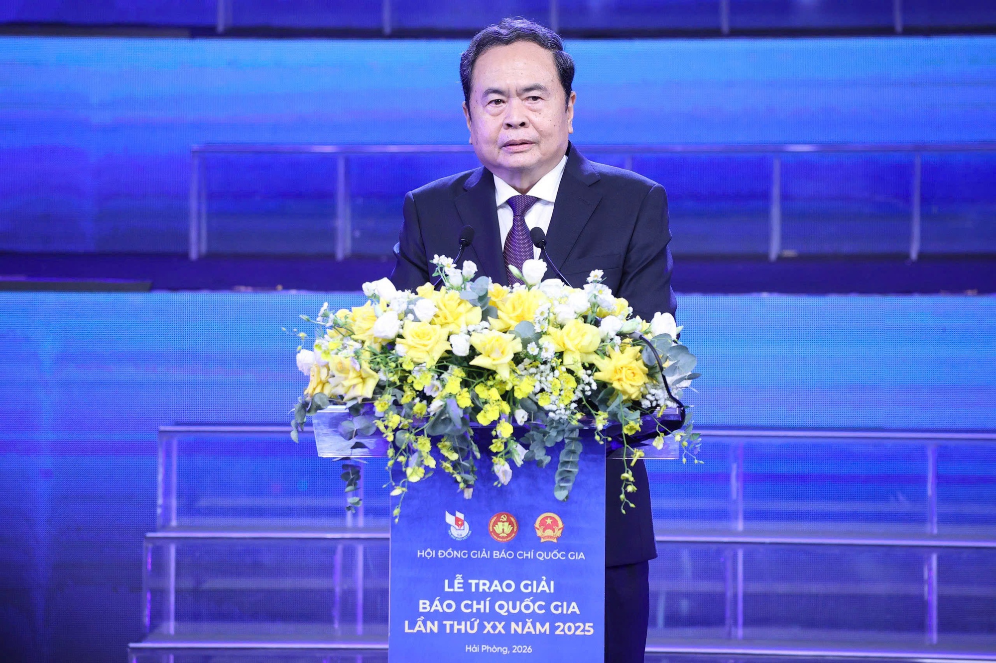 Chủ tịch Quốc hội Trần Thanh Mẫn: Báo chí phải tiên phong đổi mới để gánh vác trách nhiệm lớn hơn- Ảnh 3.