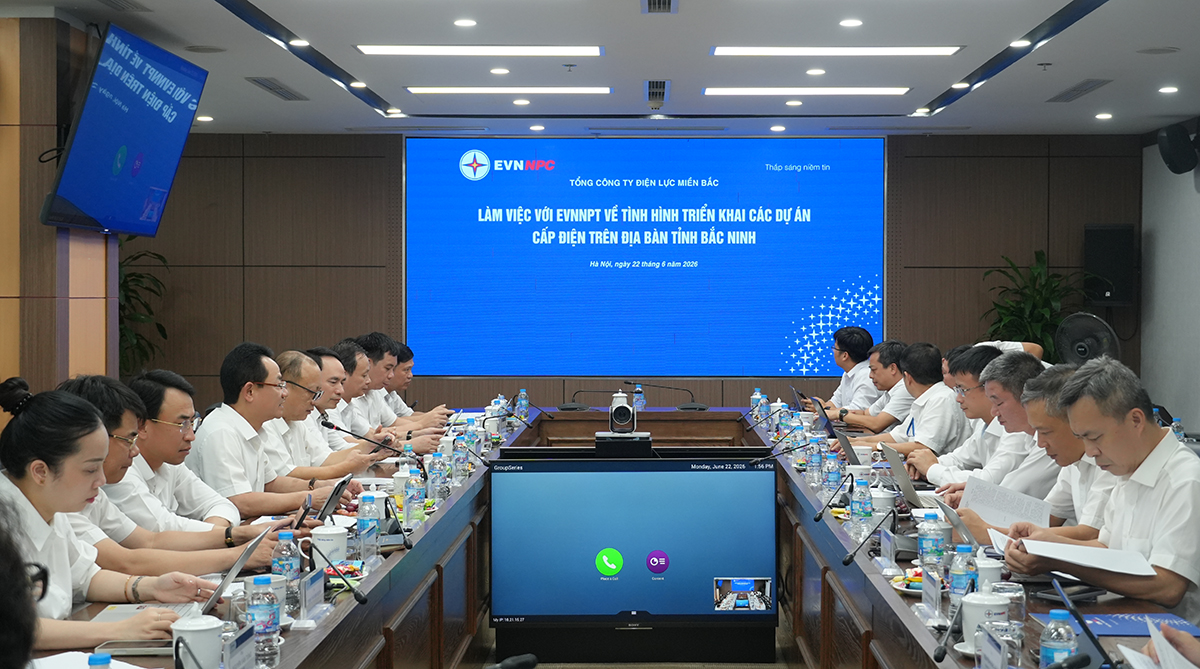 EVNNPT và EVNNPC phối hợp đẩy nhanh các dự án cấp điện cho tỉnh Bắc Ninh- Ảnh 1.