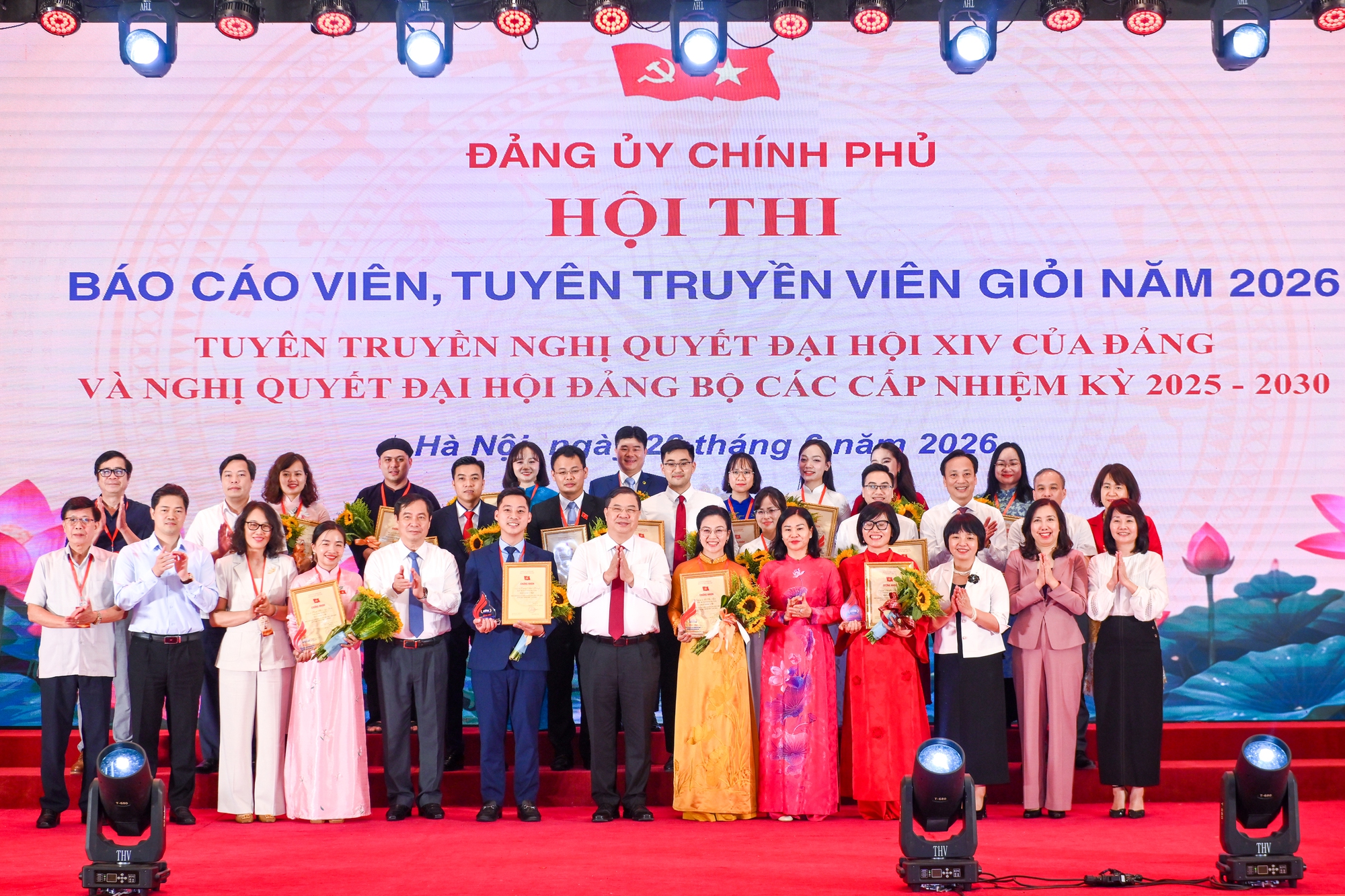 Trao giải Hội thi báo cáo viên, tuyên truyền viên giỏi Đảng bộ Chính phủ năm 2026- Ảnh 5.