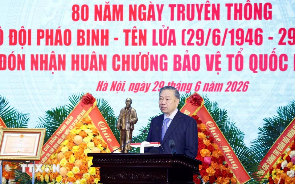 Tổng Bí thư, Chủ tịch nước Tô Lâm: Xây dựng lực lượng Pháo binh - Tên lửa hiện đại, đủ sức hoàn thành nhiệm vụ trong điều kiện mới