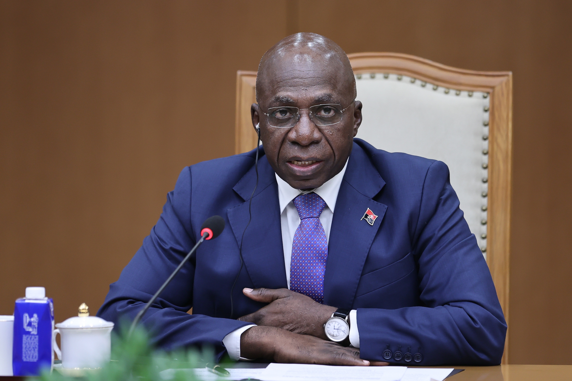 Thủ tướng Lê Minh Hưng: Đề nghị Chính phủ Angola tiếp tục hỗ trợ Tập đoàn Công nghiệp – Năng lượng Quốc gia và các doanh nghiệp Việt Nam- Ảnh 4.