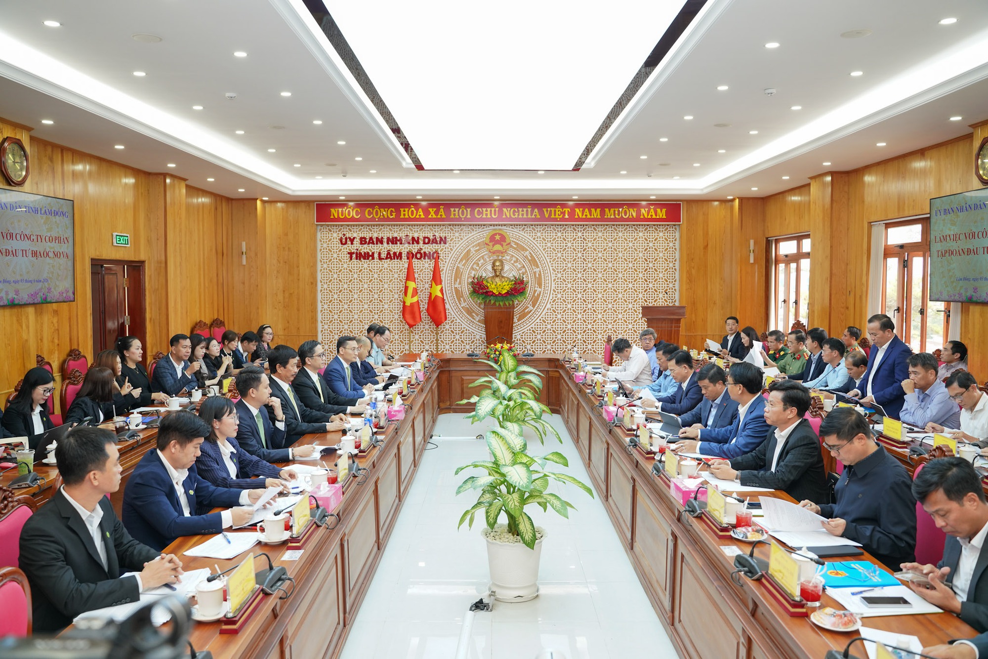 Novaland đăng ký tham gia xây dựng mô hình xã, phường XHCN tại Lâm Đồng- Ảnh 1.