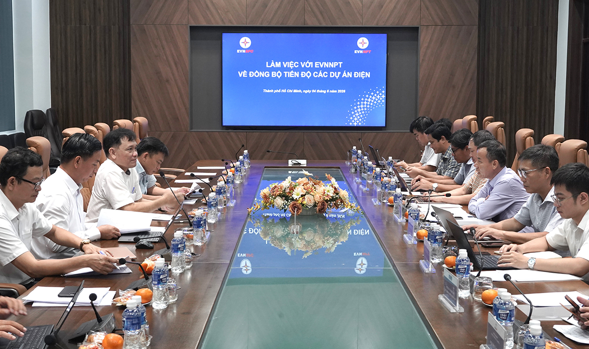 EVNNPT, EVNSPC phối hợp đồng bộ tiến độ các dự án lưới điện, đáp ứng nhu cầu phụ tải phía nam- Ảnh 1.