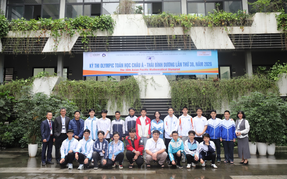 Việt Nam giành 1 huy chương vàng ở Olympic Toán châu Á
