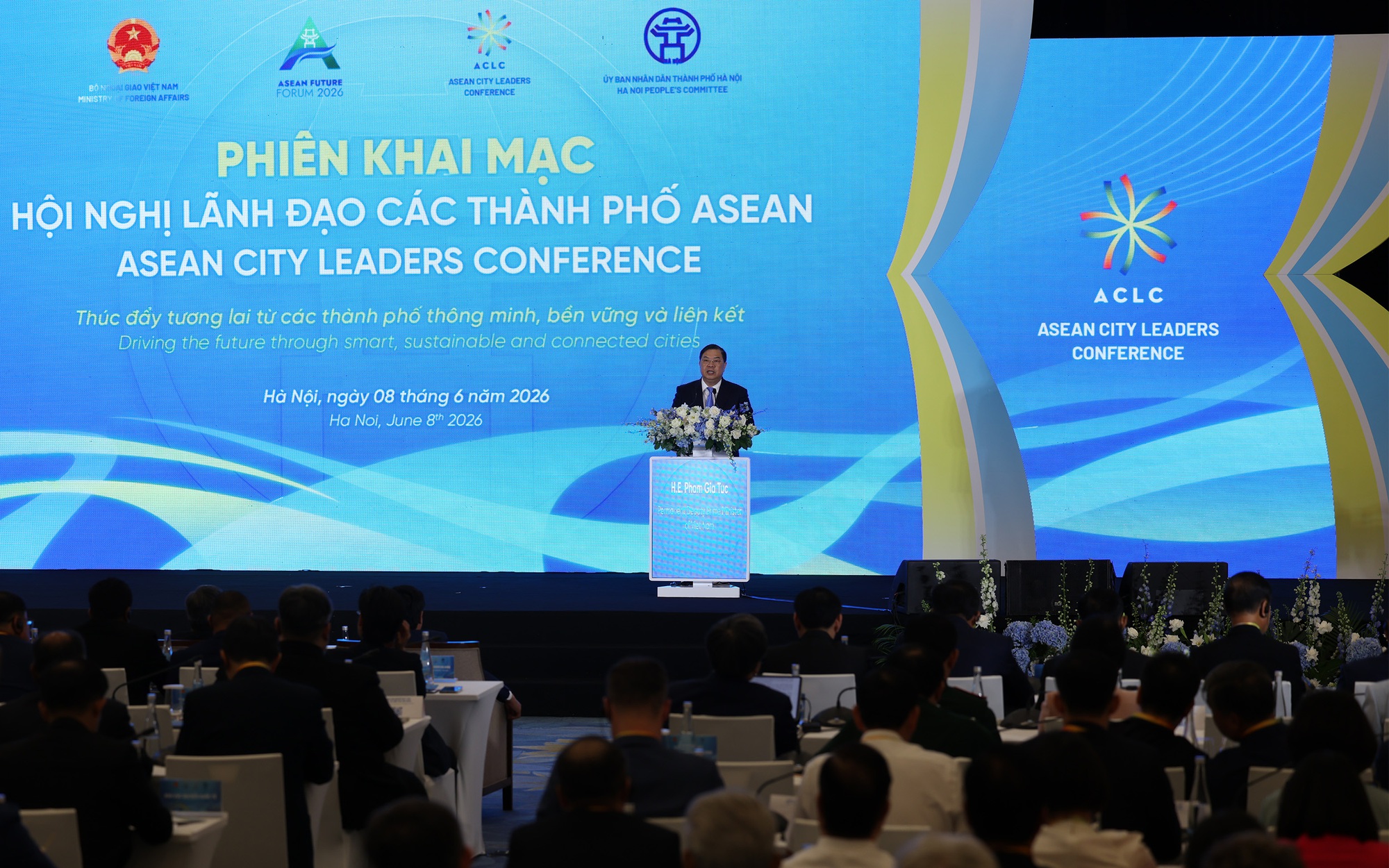 Phó Thủ tướng Thường trực Phạm Gia Túc: Kiến tạo các đô thị ASEAN tự cường, lấy người dân làm trung tâm- Ảnh 4. Phó Thủ tướng Thường trực Phạm Gia Túc: Kiến tạo các đô thị ASEAN tự cường, lấy người dân làm trung tâm- Ảnh 4.