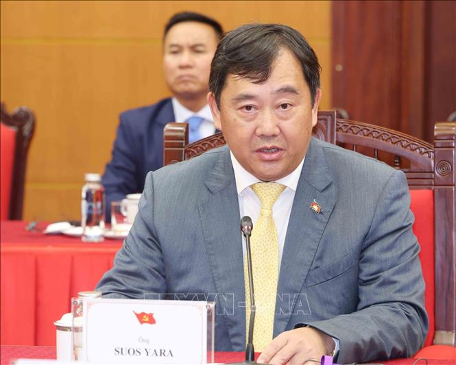 Thường trực Ban Bí thư Trần Cẩm Tú tiếp các chính đảng các nước Đông Nam Á- Ảnh 3. Thường trực Ban Bí thư Trần Cẩm Tú tiếp các chính đảng các nước Đông Nam Á- Ảnh 3.