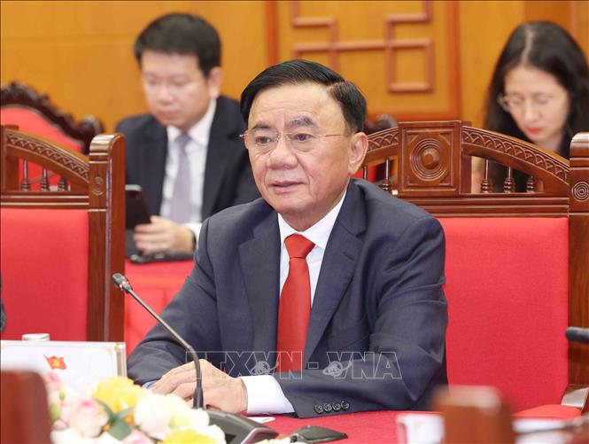 Thường trực Ban Bí thư Trần Cẩm Tú tiếp các chính đảng các nước Đông Nam Á- Ảnh 2. Thường trực Ban Bí thư Trần Cẩm Tú tiếp các chính đảng các nước Đông Nam Á- Ảnh 2.