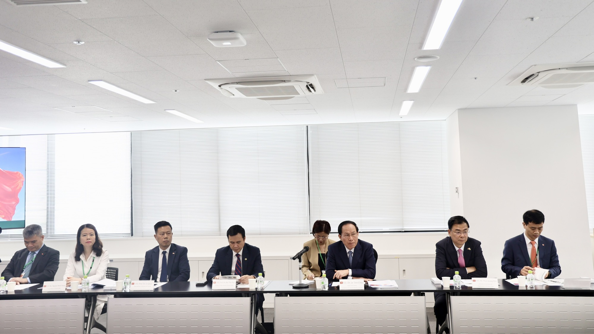 Phó Thủ tướng Lê Tiến Châu thăm, làm việc với Đại học Công nghệ Shibaura- Ảnh 6. Phó Thủ tướng Lê Tiến Châu thăm, làm việc với Đại học Công nghệ Shibaura- Ảnh 6.