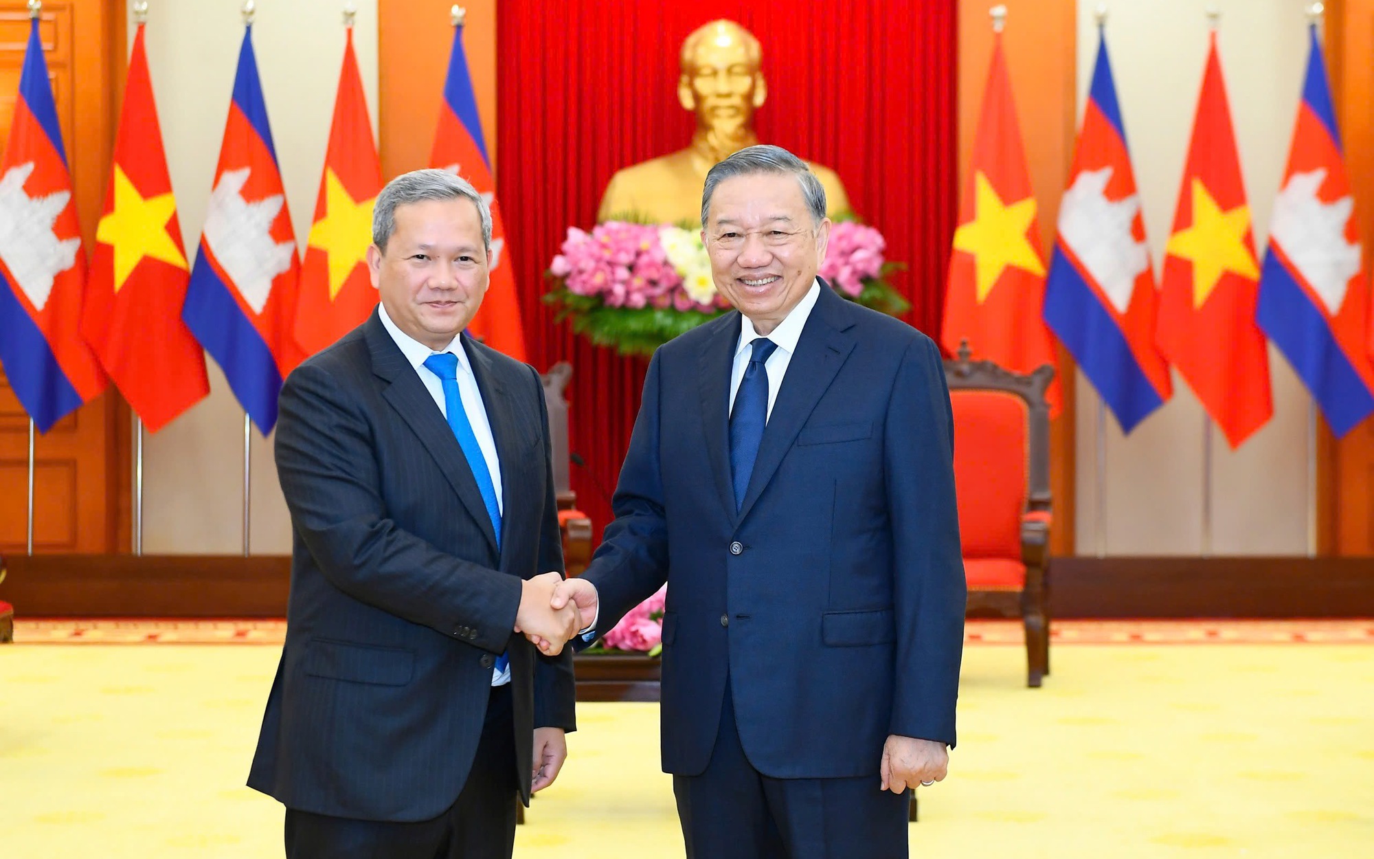 Tổng Bí thư, Chủ tịch nước Tô Lâm tiếp Thủ tướng V