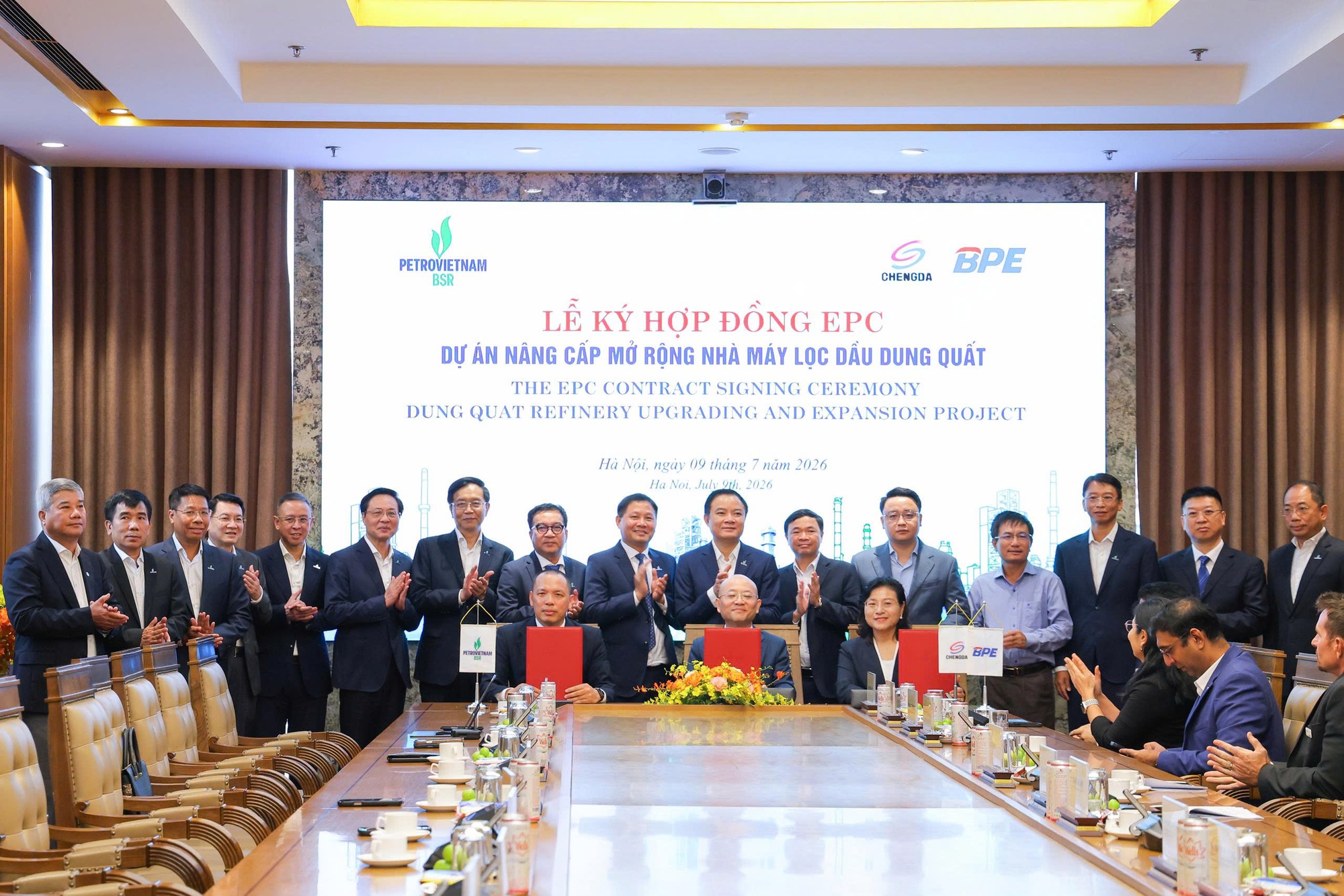 Ký kết hợp đồng EPC và PMC thuộc Dự án Nâng cấp, mở rộng Nhà máy Lọc dầu Dung Quất- Ảnh 2.