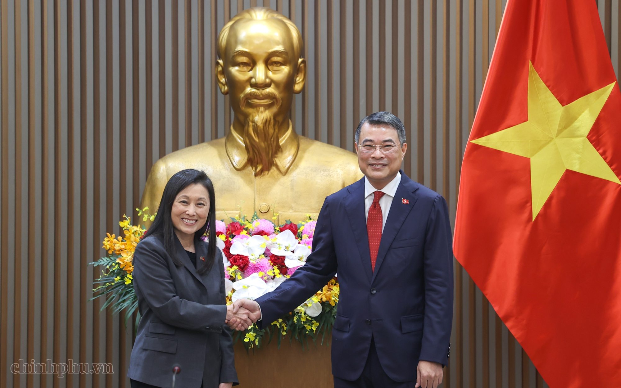 Thủ tướng Chính phủ Lê Minh Hưng tiếp Đại sứ Hoa Kỳ