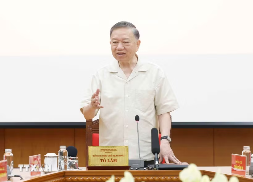 Tổng Bí thư, Chủ tịch nước: Từng bước chuyển mạnh tư duy từ quản lý văn hóa sang kiến tạo phát triển- Ảnh 1.
